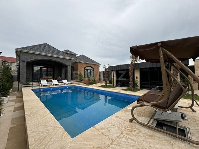 4 otaqlı həyət evi/bağ evi - Buzovna q. - 290 m² (2)