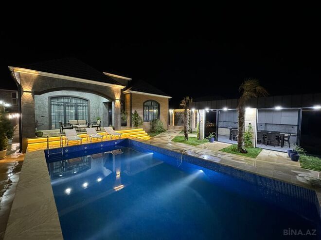 4 otaqlı həyət evi/bağ evi - Buzovna q. - 290 m² (1)
