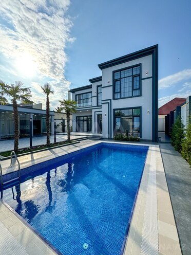 4 otaqlı həyət evi/bağ evi - Mərdəkan q. - 220 m² (2)