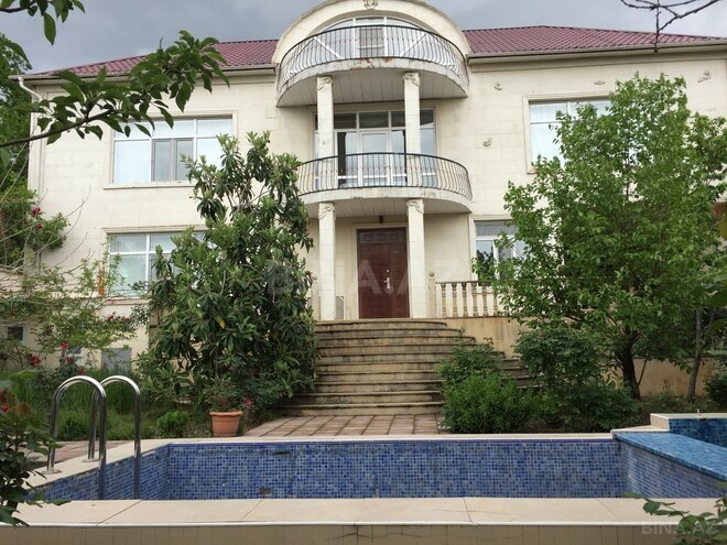 5 otaqlı həyət evi/bağ evi - Oğuz - 241 m² (1)