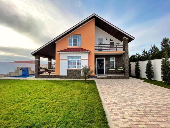 6 otaqlı həyət evi/bağ evi - Şüvəlan q. - 240 m² (15)