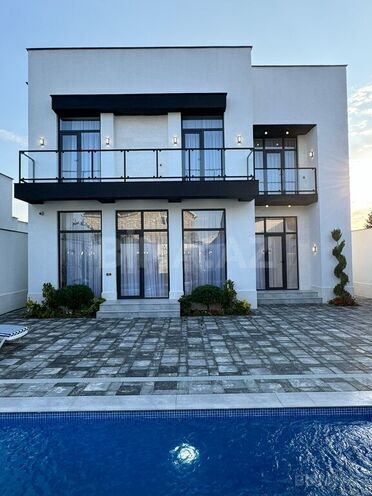 4 otaqlı həyət evi/bağ evi - Mərdəkan q. - 200 m² (2)