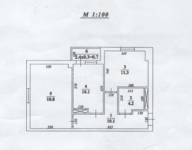 2-комн. новостройка - пос. Ясамал - 60 м² (15)