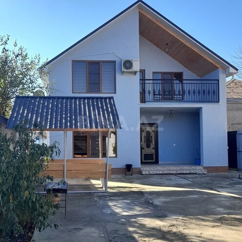 6 otaqlı həyət evi/bağ evi - Qusar - 160 m² (1)