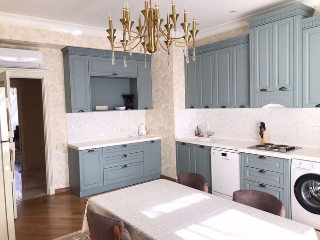 3 otaqlı yeni tikili - Ağ şəhər q. - 130 m² (1)