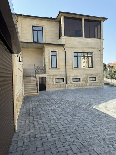 6 otaqlı həyət evi/bağ evi - Köhnə Günəşli q. - 276 m² (1)