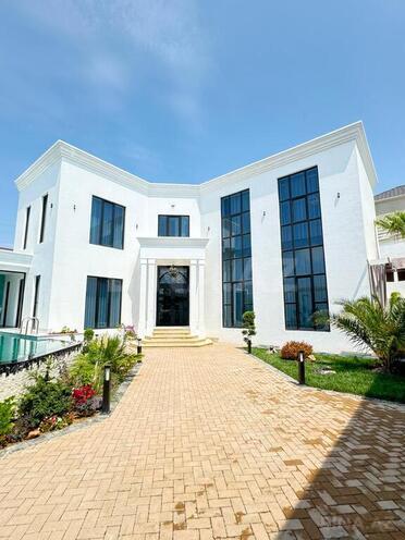 6 otaqlı həyət evi/bağ evi - Mərdəkan q. - 450 m² (1)