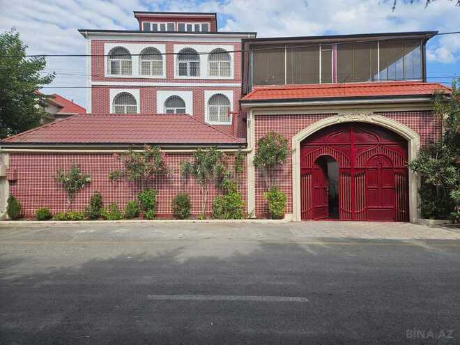 10 otaqlı həyət evi/bağ evi - Həzi Aslanov q. - 500 m² (2)