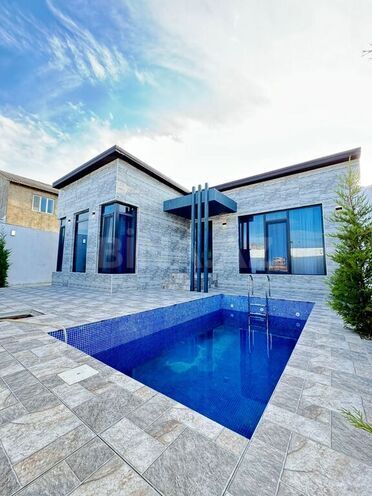 4 otaqlı həyət evi/bağ evi - Mərdəkan q. - 150 m² (1)