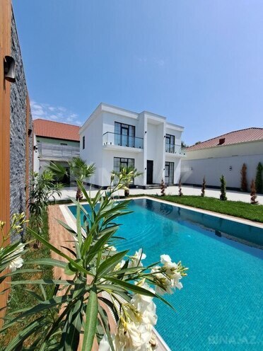 4 otaqlı həyət evi/bağ evi - Mərdəkan q. - 250 m² (2)