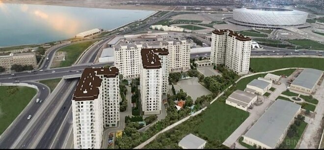 2 otaqlı yeni tikili - Koroğlu m. - 107 m² (4)