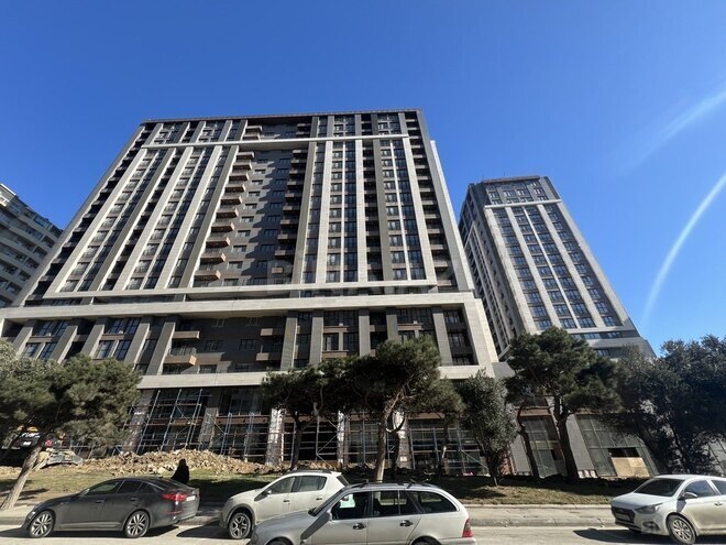 3 otaqlı yeni tikili - Şah İsmayıl Xətai m. - 127 m² (1)