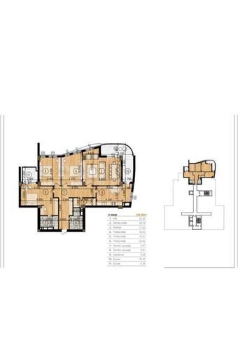 4-комн. новостройка - пос. Баилова - 165 м² (9)