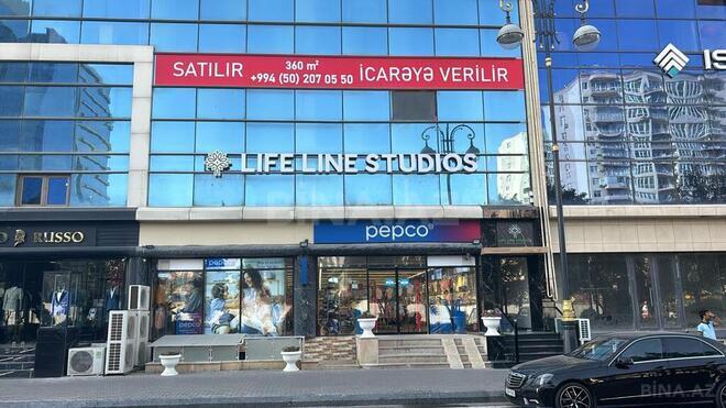 8 otaqlı ofis - Şah İsmayıl Xətai m. - 360 m² (1)
