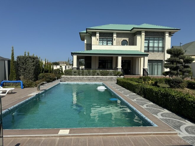 6 otaqlı həyət evi/bağ evi - Bilgəh q. - 380 m² (2)