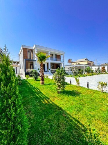 5 otaqlı həyət evi/bağ evi - Mərdəkan q. - 330 m² (1)