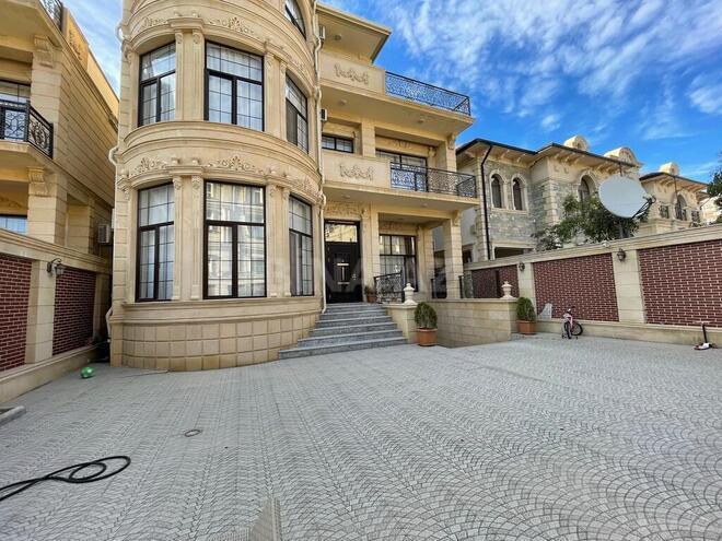 6 otaqlı həyət evi/bağ evi - Badamdar q. - 530 m² (1)