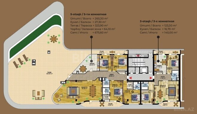 Satılır 5 otaqlı yeni tikili 895 m², Ağ şəhər q., photo 11 from 23