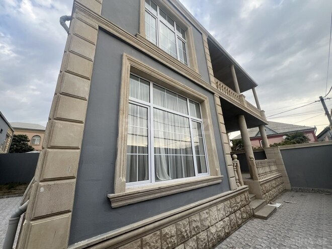 5 otaqlı həyət evi/bağ evi - Biləcəri q. - 240 m² (2)