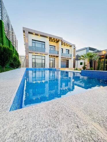 Satılır 6 otaqlı həyət evi/bağ evi 400 m², Mərdəkan q., photo 1 from 32