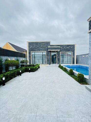 4 otaqlı həyət evi/bağ evi - Mərdəkan q. - 200 m² (1)