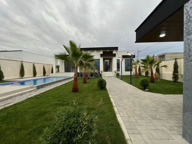 5 otaqlı həyət evi/bağ evi - Mərdəkan q. - 280 m² (2)