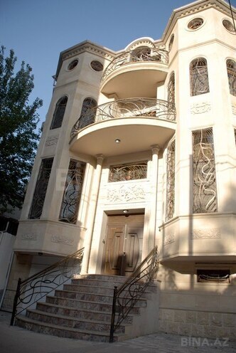 10 otaqlı həyət evi/bağ evi - Dərnəgül m. - 600 m² (1)