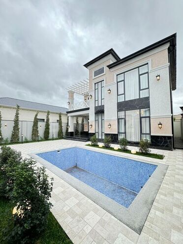 5 otaqlı həyət evi/bağ evi - Mərdəkan q. - 280 m² (4)