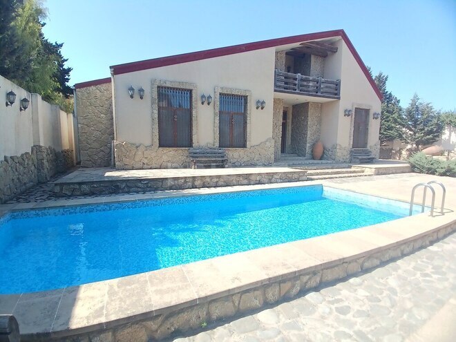 4 otaqlı həyət evi/bağ evi - Şüvəlan q. - 167 m² (1)