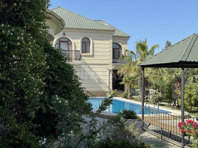 İcarəyə verilir 8 otaqlı həyət evi/bağ evi 500 m², Mərdəkan q., photo 1 from 32