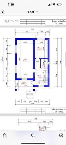 Satılır 5 otaqlı həyət evi/bağ evi 400 m², Badamdar q., photo 8 from 13