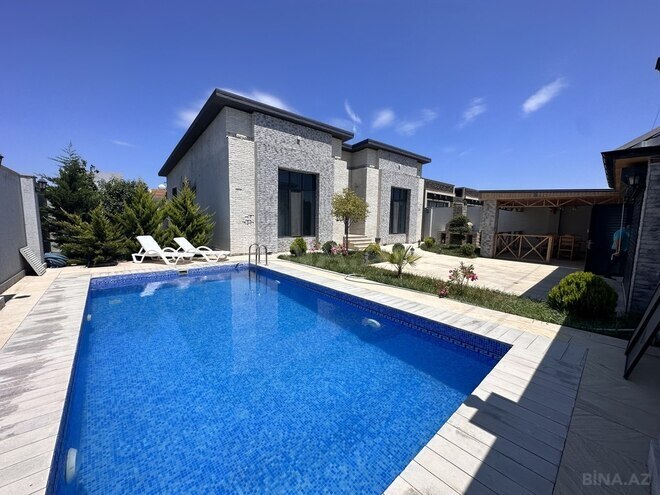 4 otaqlı həyət evi/bağ evi - Mərdəkan q. - 200 m² (1)