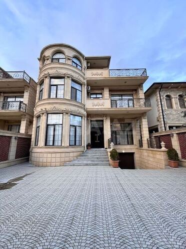 8 otaqlı həyət evi/bağ evi - Badamdar q. - 530 m² (2)