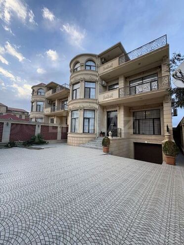 8 otaqlı həyət evi/bağ evi - Badamdar q. - 530 m² (1)