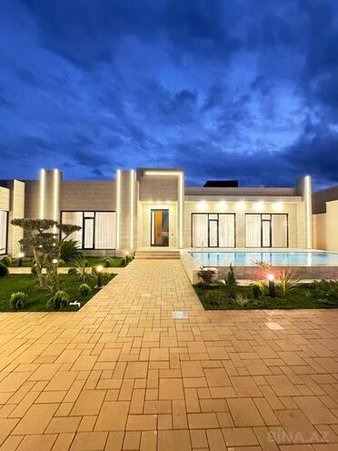 6 otaqlı həyət evi/bağ evi - Mərdəkan q. - 400 m² (1)