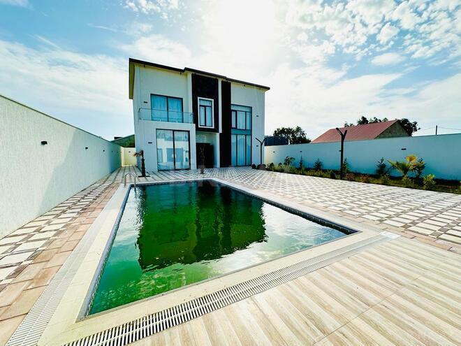 5 otaqlı həyət evi/bağ evi - Mərdəkan q. - 350 m² (1)