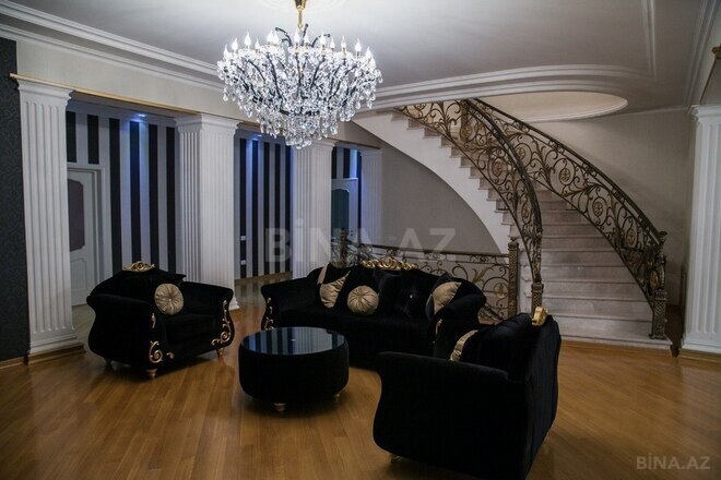 10 otaqlı həyət evi/bağ evi - Badamdar q. - 500 m² (1)