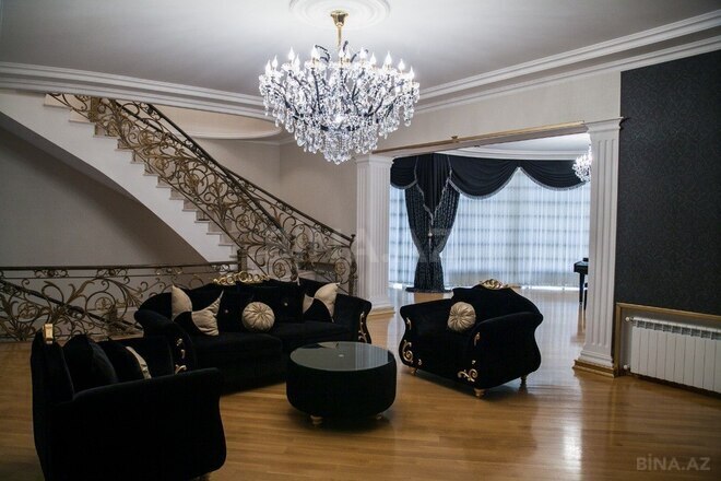 10 otaqlı həyət evi/bağ evi - Badamdar q. - 500 m² (23)