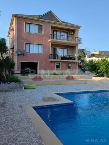 6 otaqlı həyət evi/bağ evi - Badamdar q. - 650 m² (1)