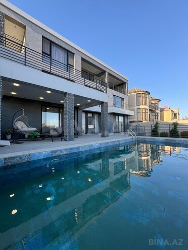 8 otaqlı həyət evi/bağ evi - Şıxov q. - 700 m² (1)