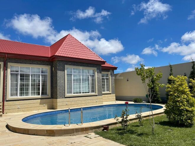 İcarəyə verilir 4 otaqlı həyət evi/bağ evi 190 m², Mərdəkan q., photo 1 from 26