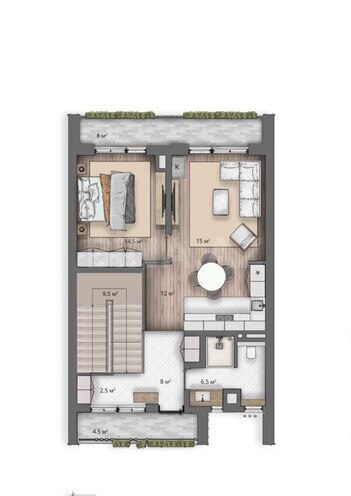 Продаётся 4-комн. дом/дача 193 м², пос. Нардаран, photo 14 from 15