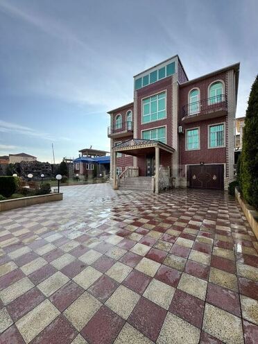 6 otaqlı həyət evi/bağ evi - Badamdar q. - 357 m² (2)