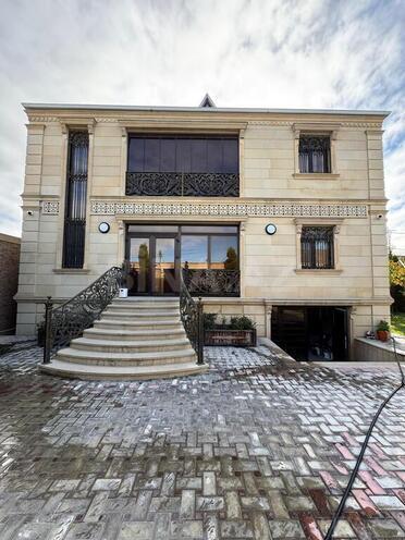4 otaqlı həyət evi/bağ evi - Saray q. - 220 m² (2)