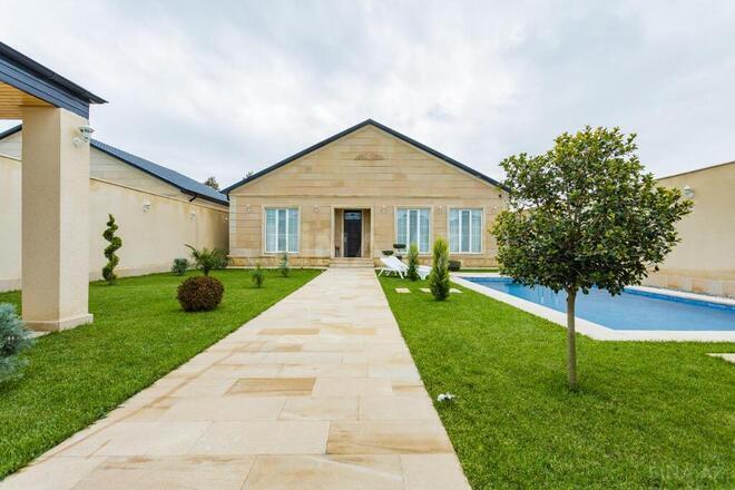 4 otaqlı həyət evi/bağ evi - Mərdəkan q. - 160 m² (1)