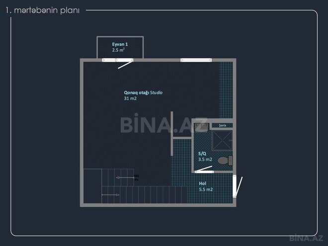 3 otaqlı yeni tikili - Xırdalan - 110 m² (16)
