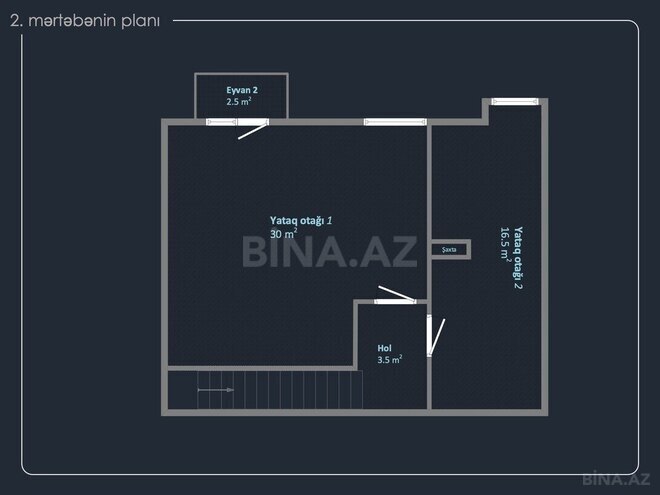 3 otaqlı yeni tikili - Xırdalan - 110 m² (17)