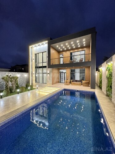 5 otaqlı həyət evi/bağ evi - Mərdəkan q. - 250 m² (1)