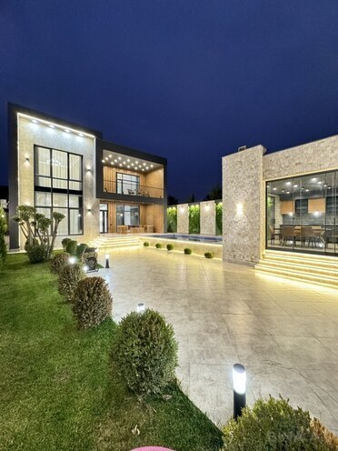 5 otaqlı həyət evi/bağ evi - Mərdəkan q. - 250 m² (2)
