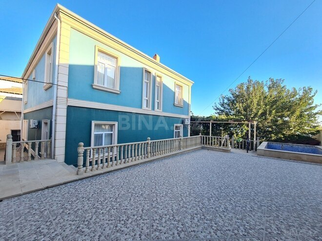 6 otaqlı həyət evi/bağ evi - Şıxov q. - 330 m² (1)